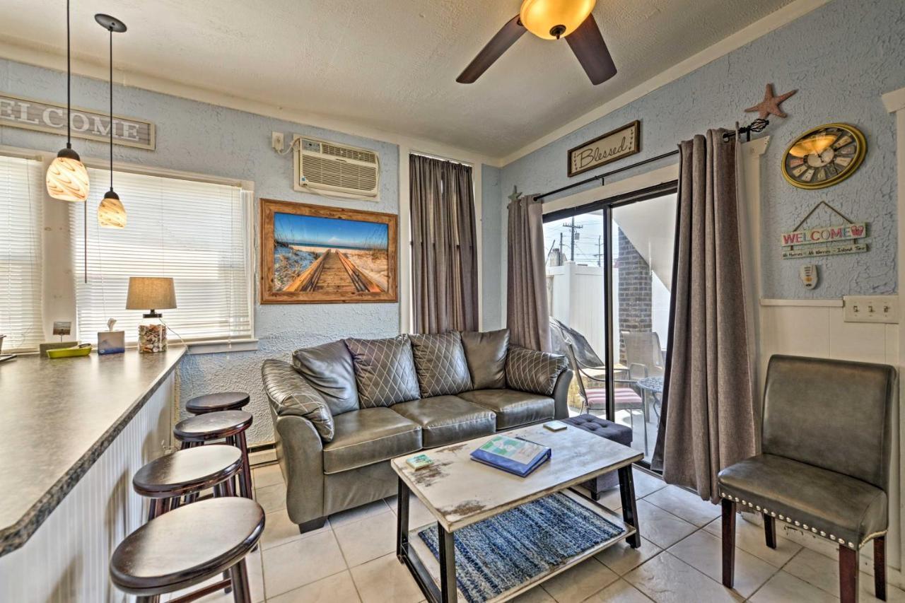 Walk To Beach Coastal Brigantine Condo With Patio! Exterior foto