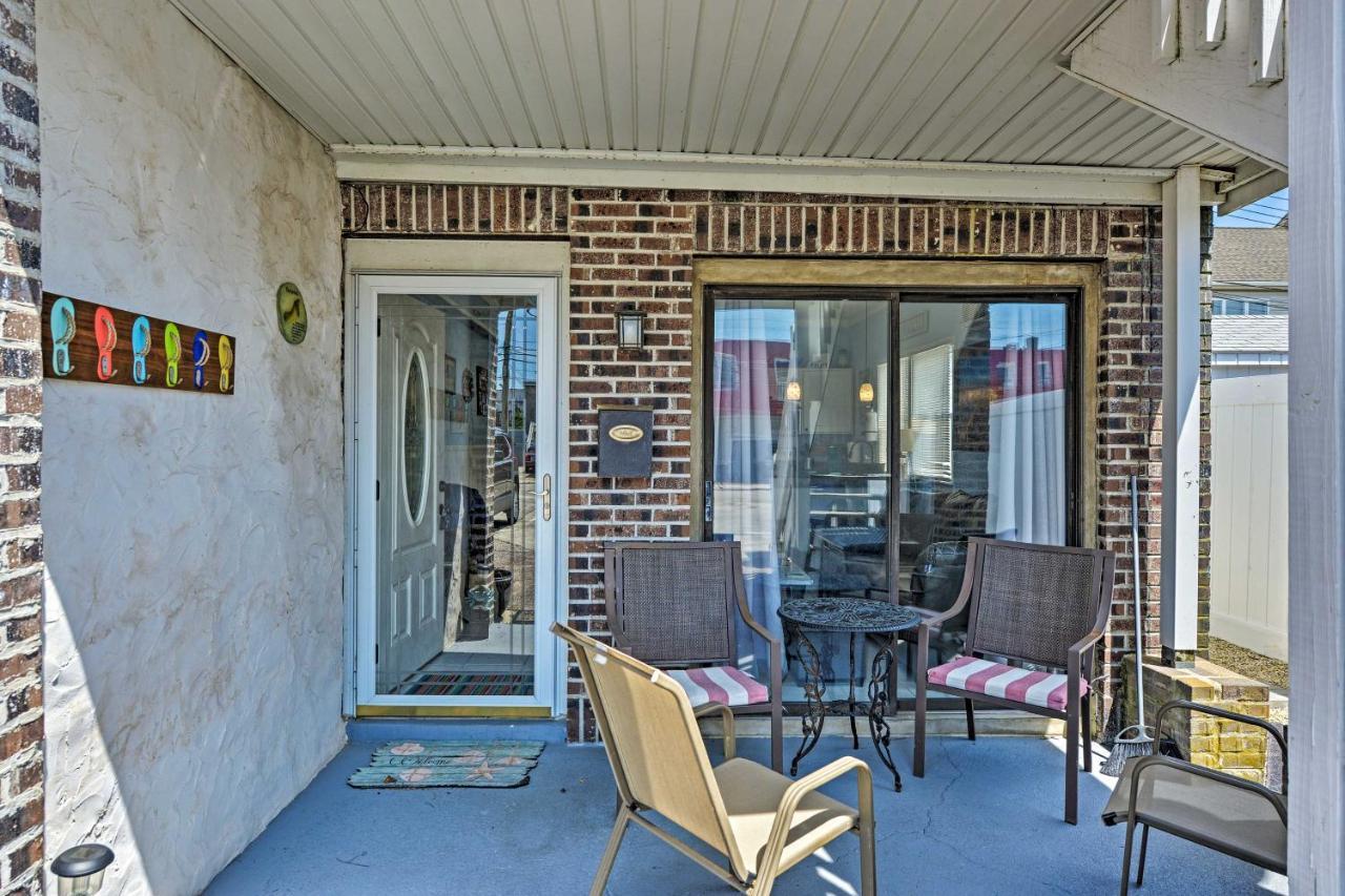 Walk To Beach Coastal Brigantine Condo With Patio! Exterior foto