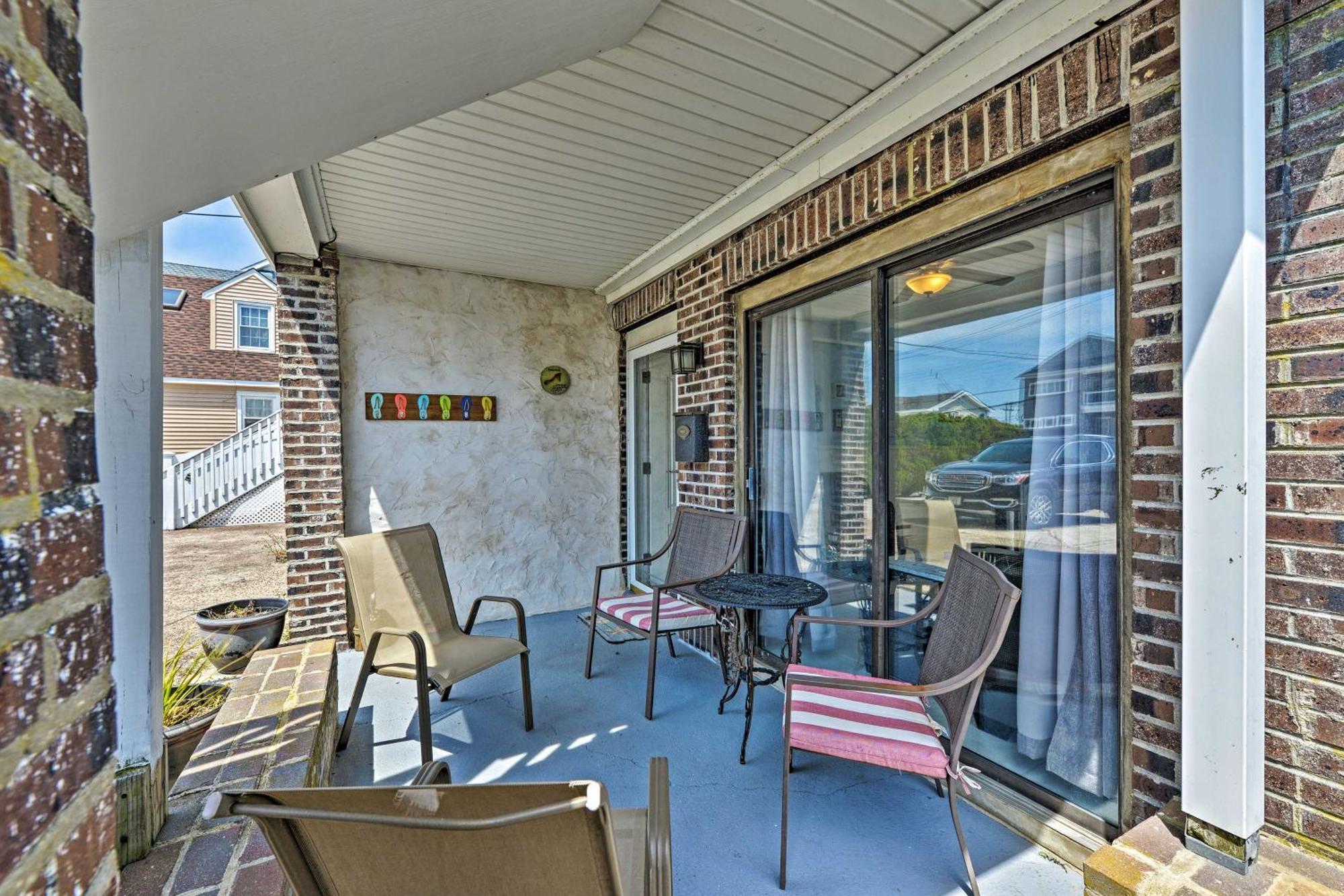 Walk To Beach Coastal Brigantine Condo With Patio! Exterior foto